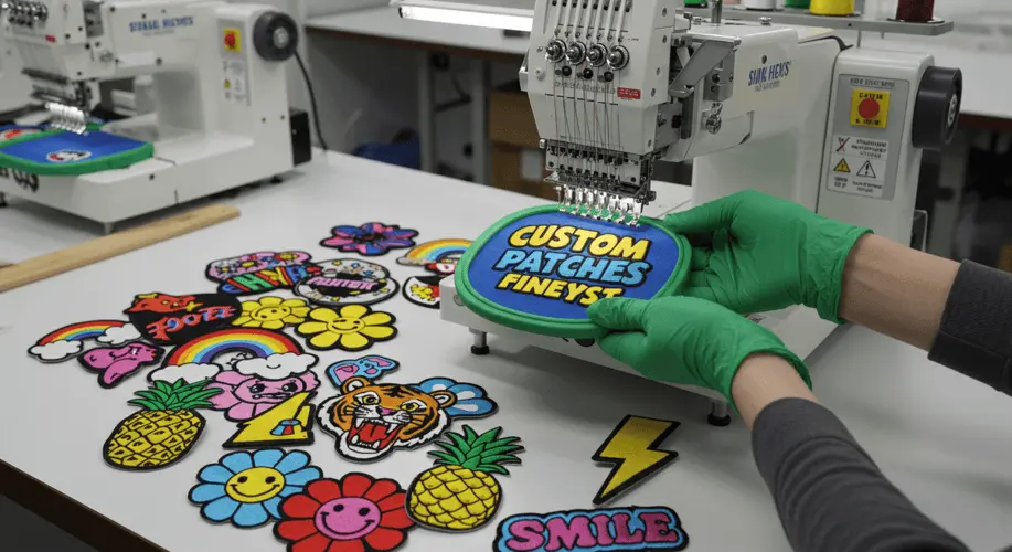 Patch manufacturing machine